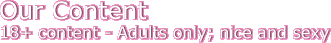 18+ content
