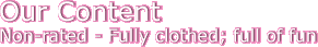 non-rated content